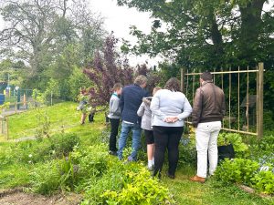 David Domoney Visits Longlands School Social Farm and Eco Allotment